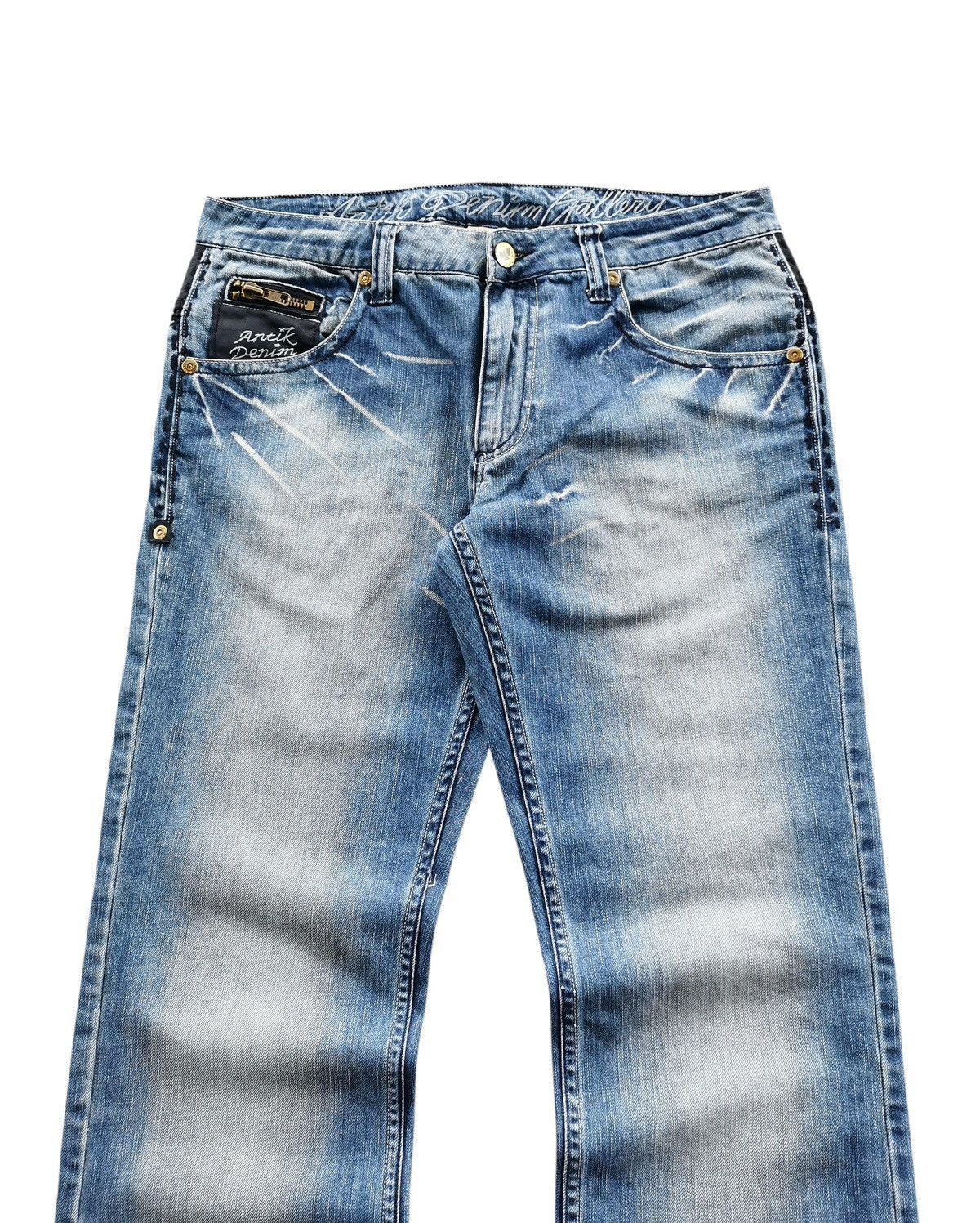 Antik Denim Antik Denim Embroidery Back Pockets Jeans Size US 34 / EU 50 - 4 Thumbnail