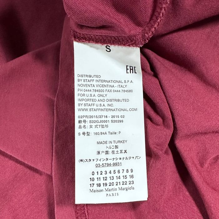 Maison Margiela Maison Margiela AIDS Text V-Neck Tee | Grailed