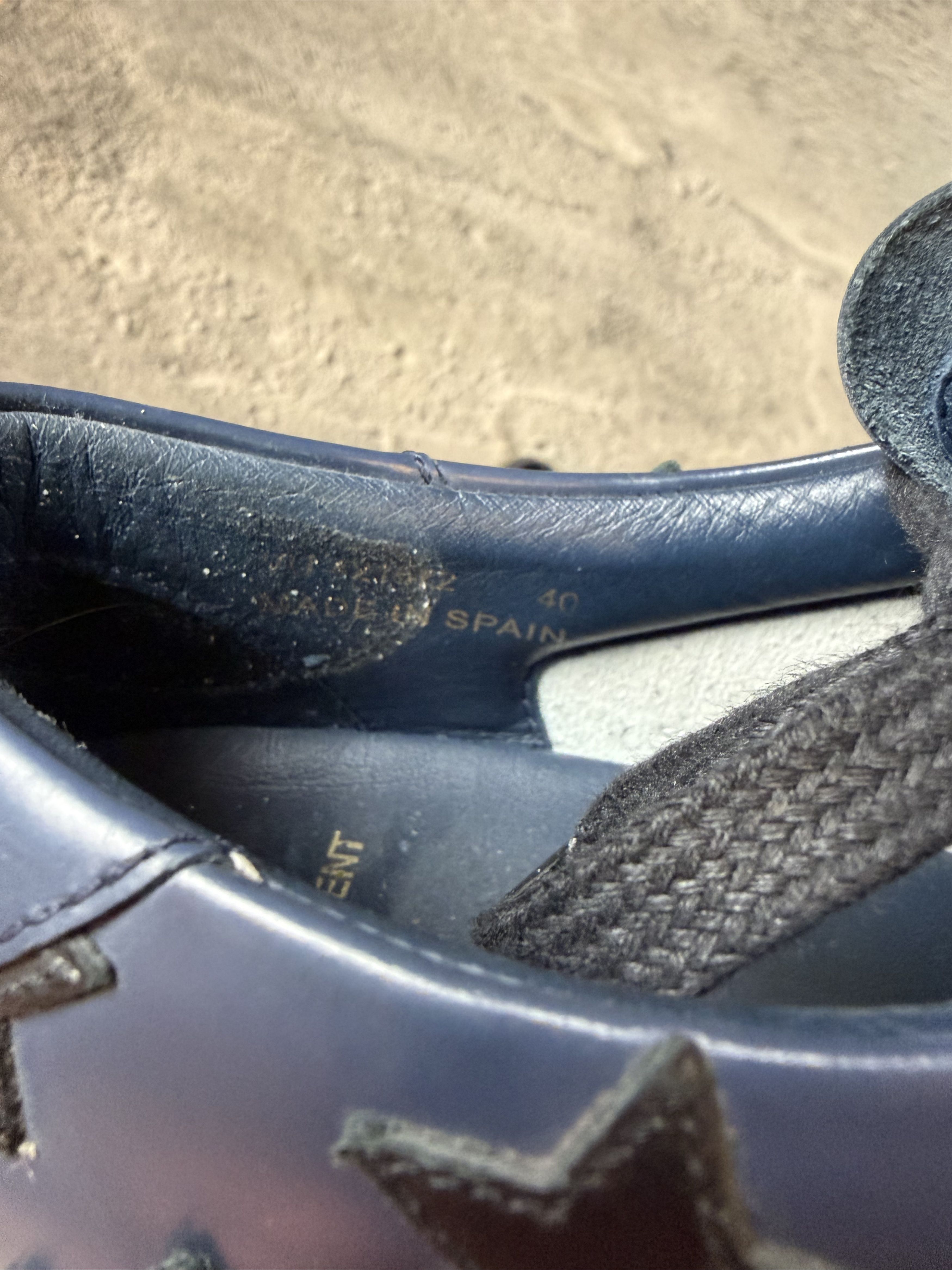 Saint Laurent Paris Saint Laurent Hedi Slimane sl06 Star sneakers low navy SLP Size US 7.5 / EU 40-41 - 7 Thumbnail