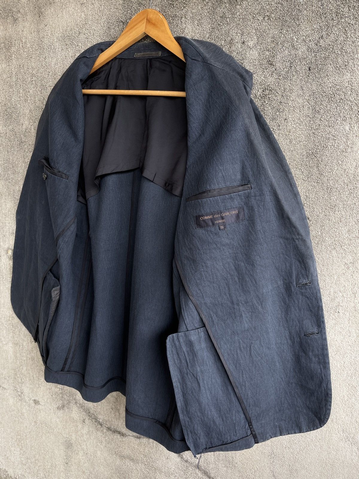 Comme des Garcons Rare🔥Vintage COMME DES GARCONS Blazer Coat Jacket Size US M / EU 48-50 / 2 - 5 Thumbnail