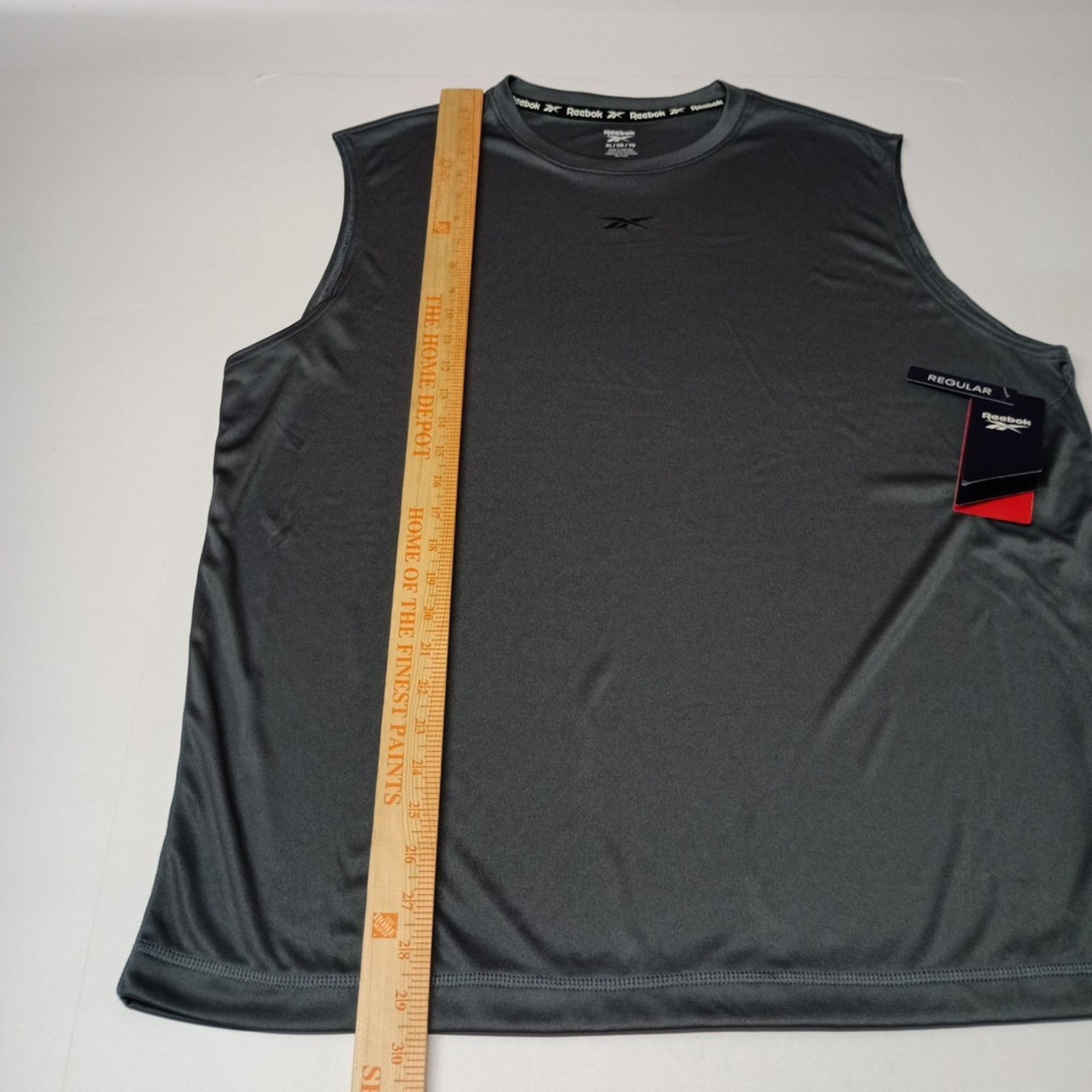 Reebok Reebok Men’s Training Tech Tee Silky/Soft Size XL Gray NWT Size US XL / EU 56 / 4 - 5 Thumbnail