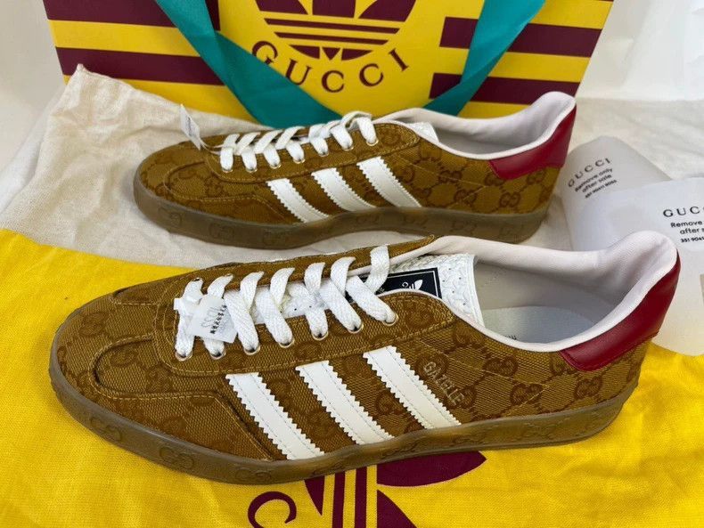 Gucci adidas x Gucci Gazelle Casual Sneakers-2505 Size US 9.5 / EU 42-43 - 2 Thumbnail