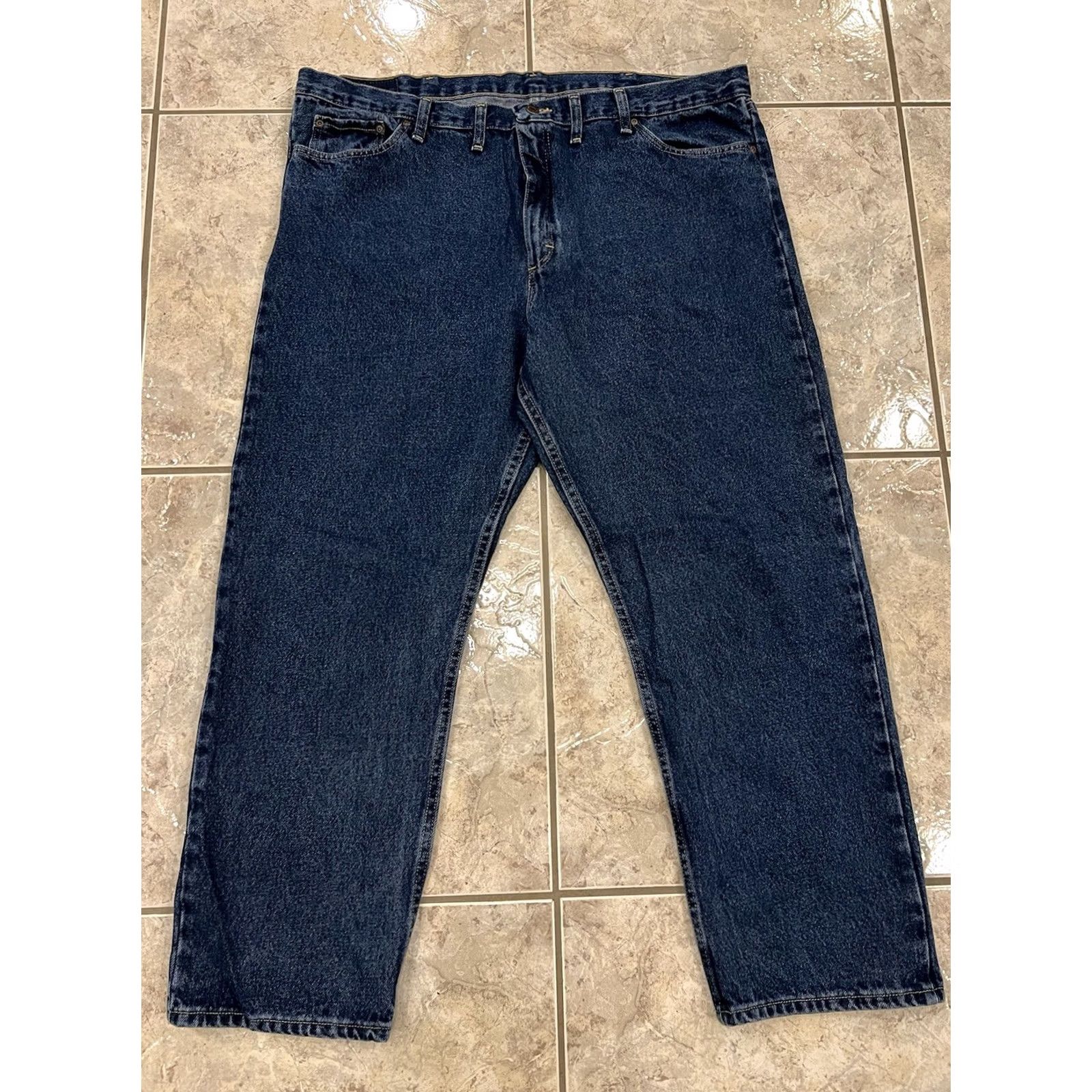 Wrangler VINTAGE Wrangler Jeans 44X30 Relaxed Straight Denim Blue Men's Jeans Size US 44 / EU 60 - 5 Thumbnail