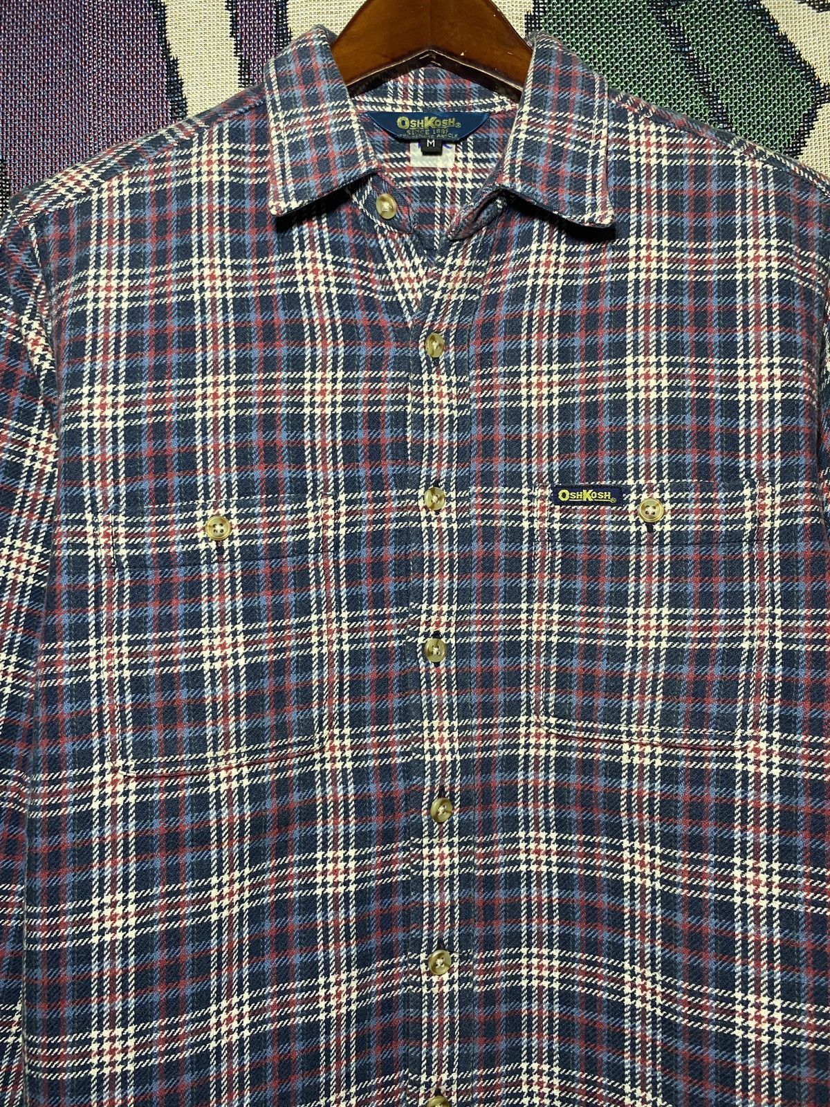 Oshkosh Oshkosh Vintage Shirt Size US M / EU 48-50 / 2 - 2 Thumbnail