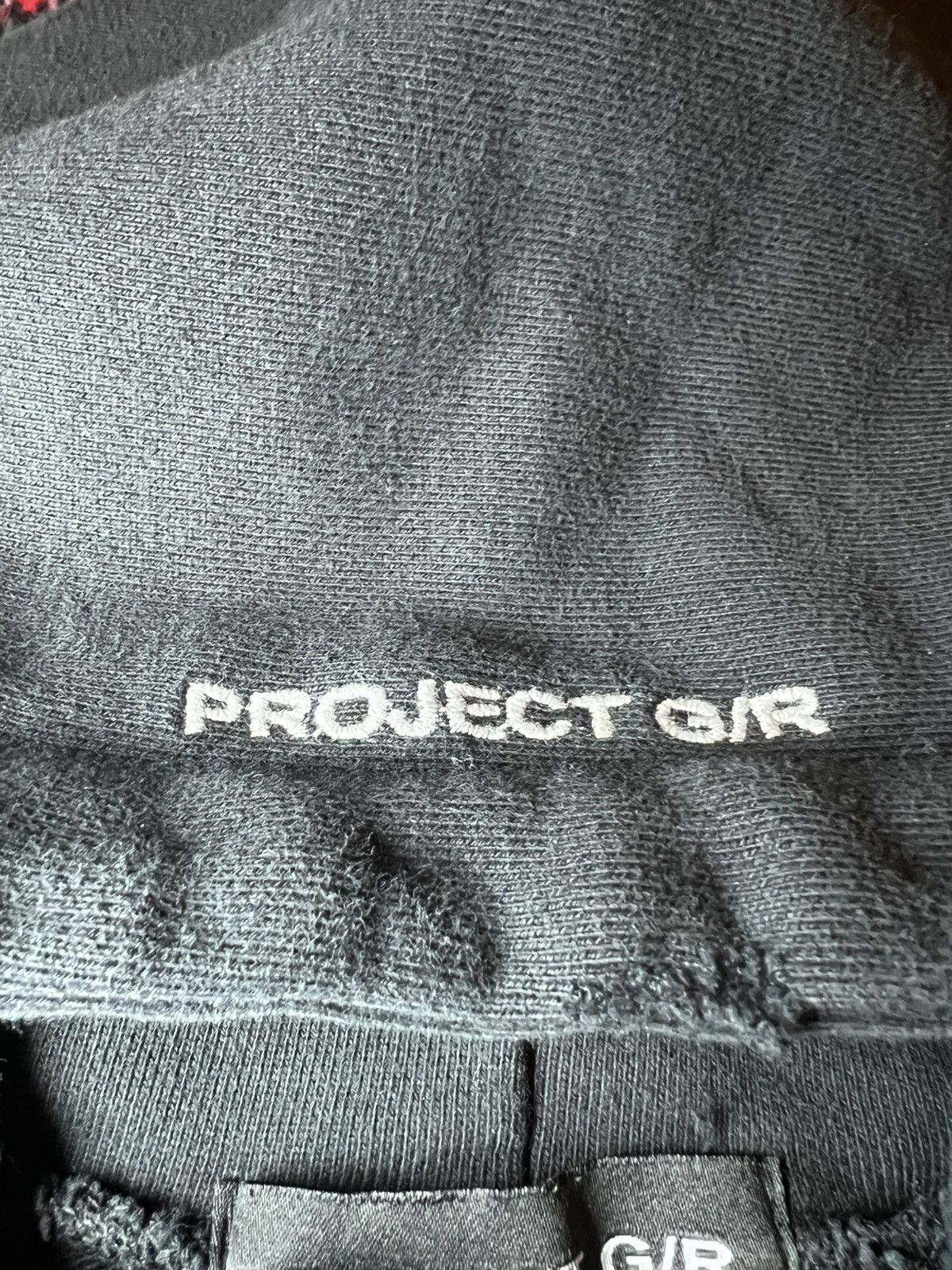Project GR Blue Snake Zip Up Hoodie Size 2