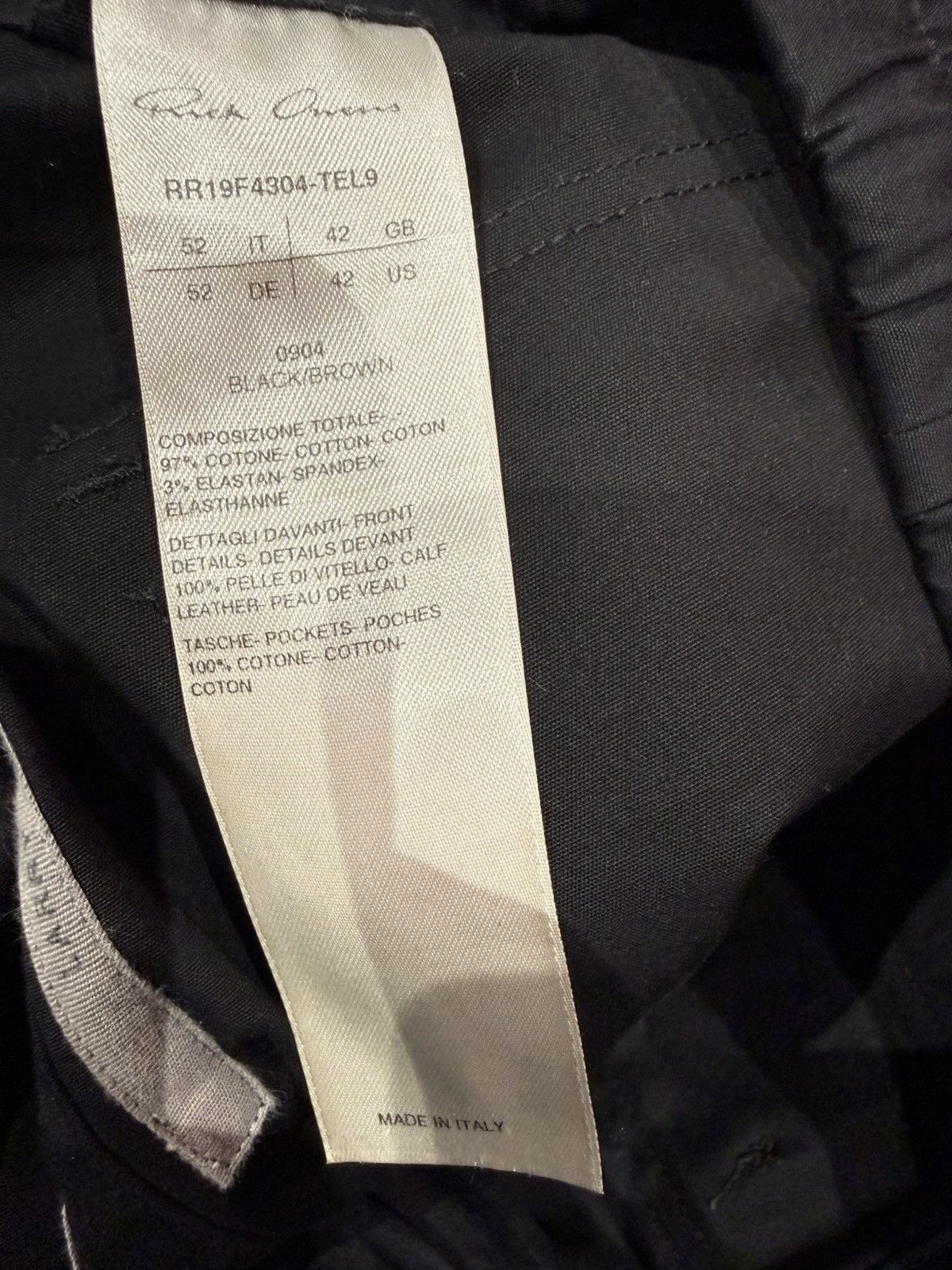 Rick Owens Rick Owens FW 2019 Larry pants Size US 36 / EU 52 - 5 Thumbnail