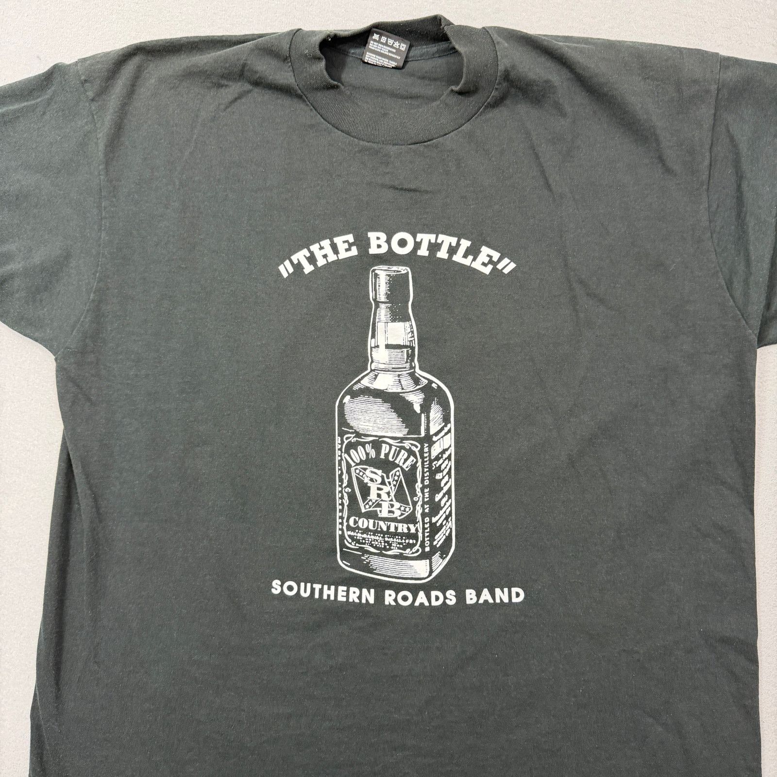 Vintage Vintage The Bottle Southern Roads Band Shirt Men's XL Black Size US XL / EU 56 / 4 - 2 Thumbnail