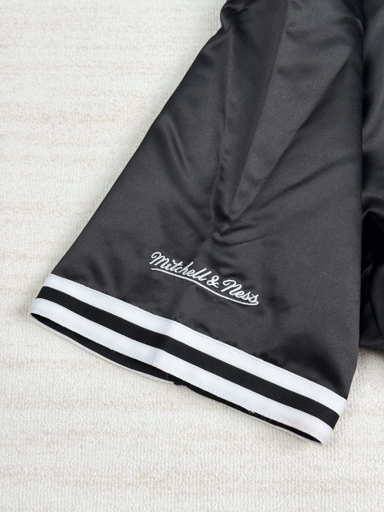 Mitchell & Ness × Supreme Satin baseball jersey Size US L / EU 52-54 / 3 - 8 Thumbnail