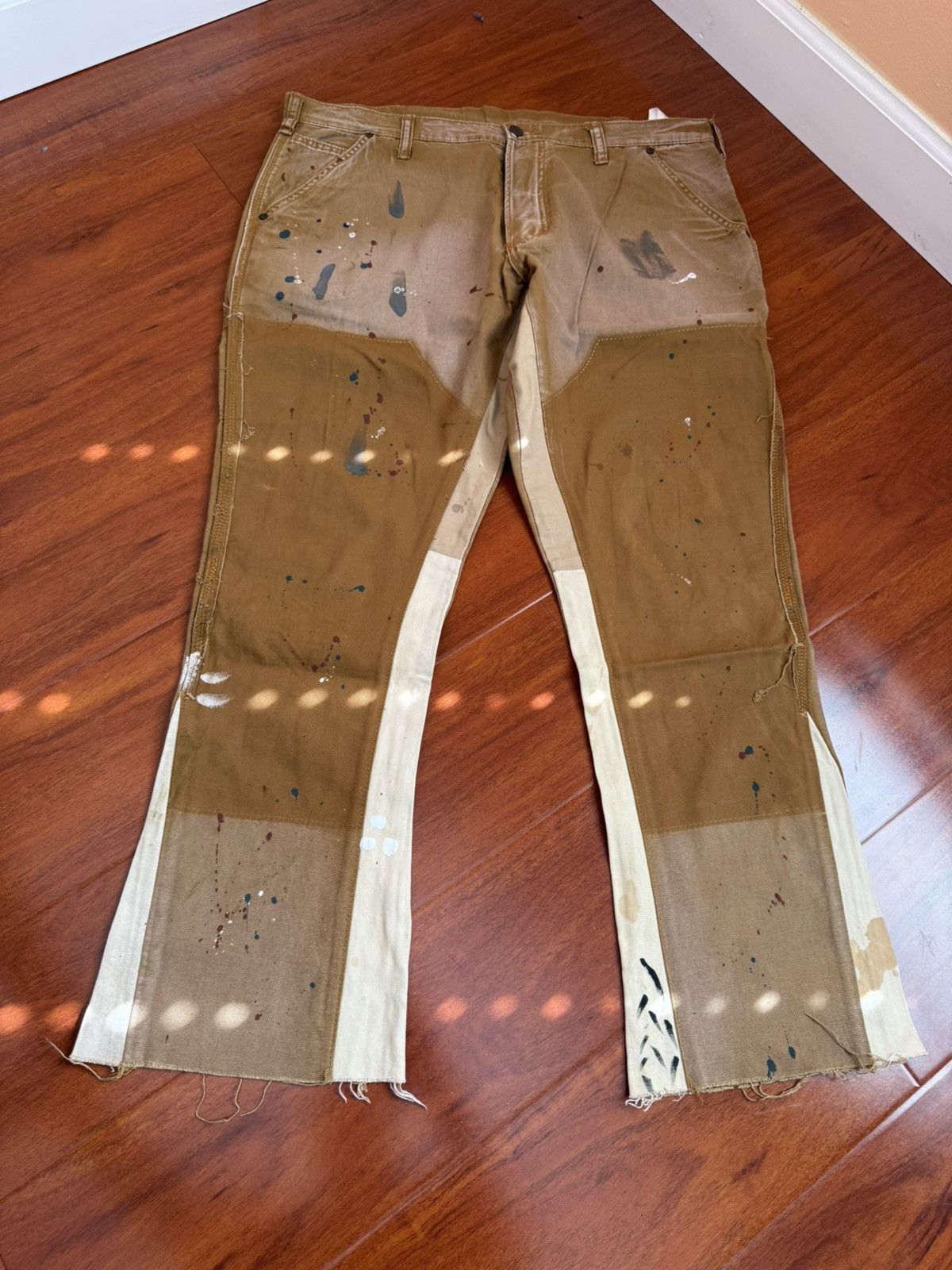 MNML MNML Splatter Flared Jeans Size US 36 / EU 52 - 1 Preview