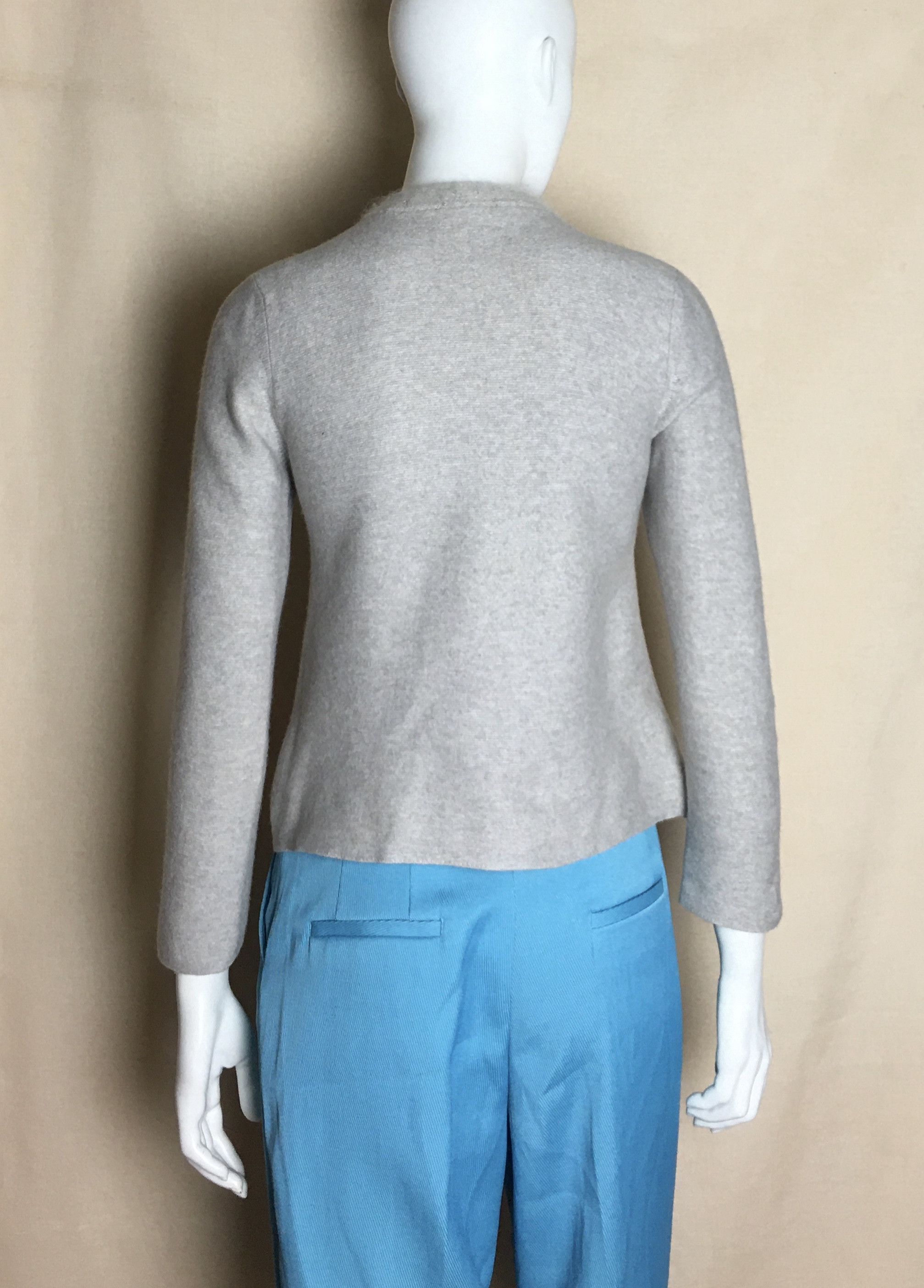 Fabiana Filippi Fabiana Filippi Wool Silk Cashmere Zip Cardigan Size M Size M / US 6-8 / IT 42-44 - 4 Thumbnail