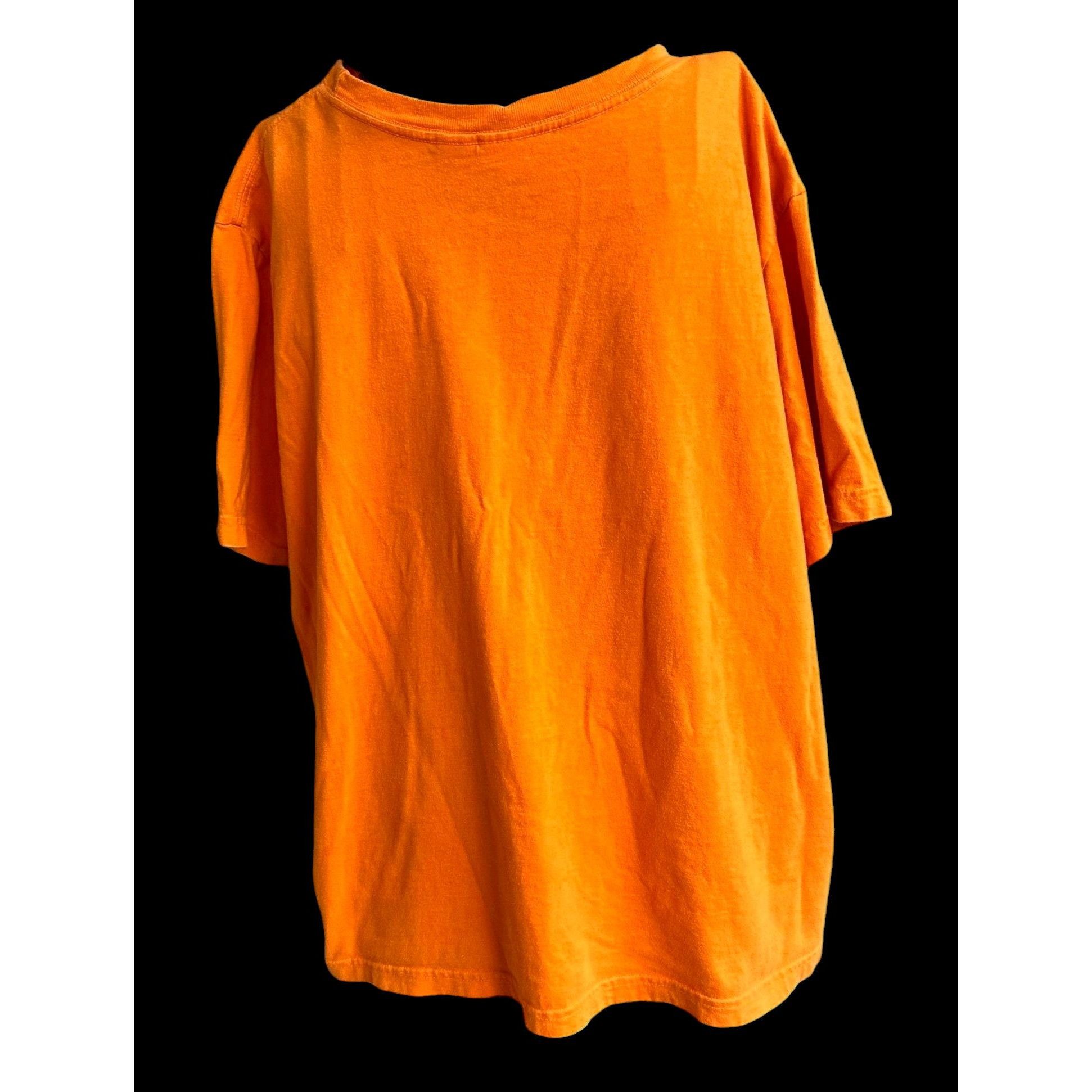 Vintage VTG 90's Happy Halloween T-Shirt 3XL 22W 24W Orange Black Ca Size 3XL / US 20-22 - 11 Thumbnail