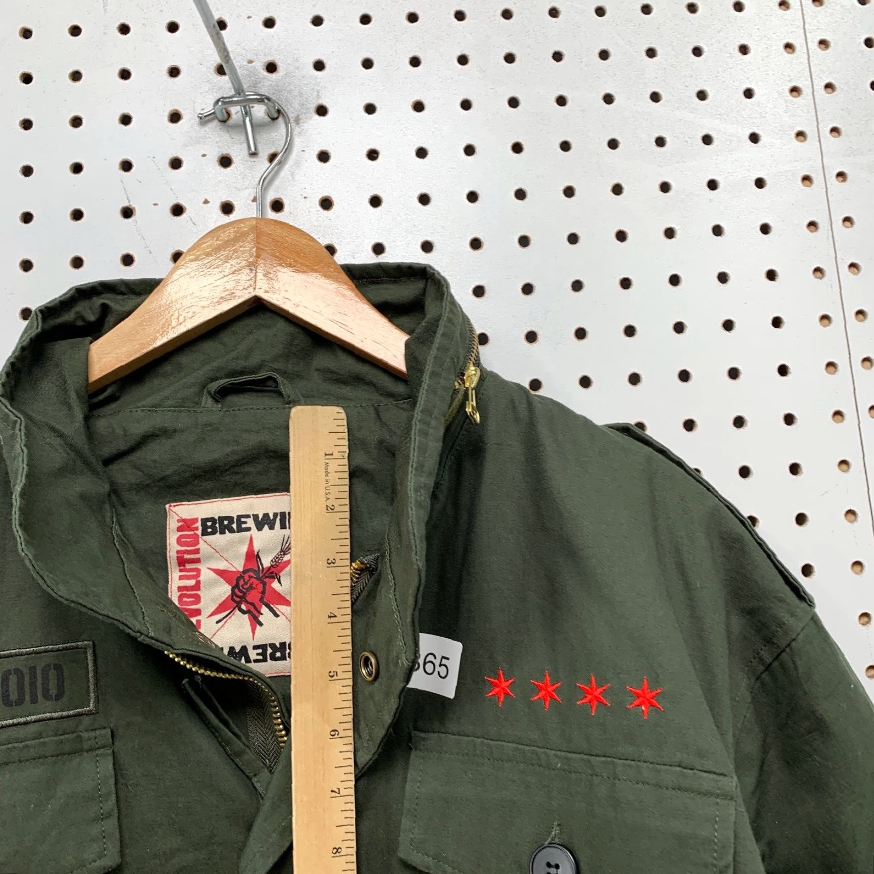 Vintage VINTAGE Revolution Brewing Military Jacket Mens M Green Chicago Field Coat Size US M / EU 48-50 / 2 - 6 Thumbnail
