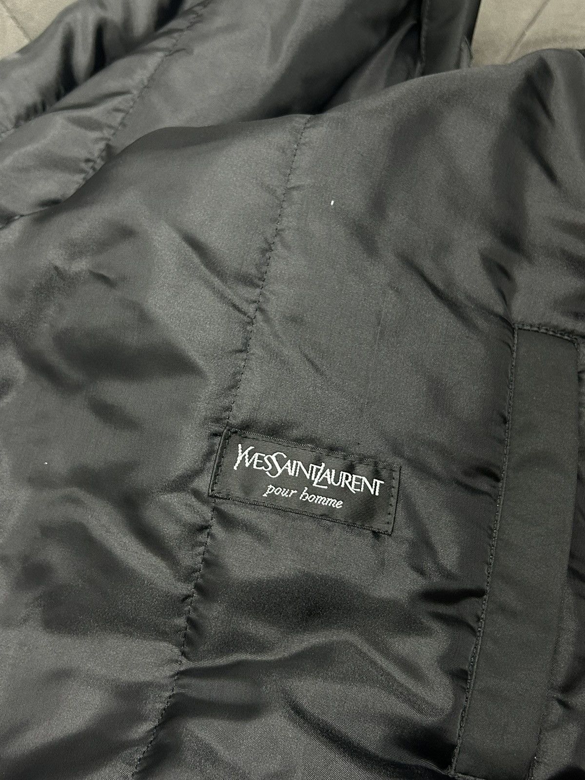 Yves Saint Laurent Yves Saint Laurent Pour Homme Black Jacket – Size 50 Size US L / EU 52-54 / 3 - 11 Thumbnail
