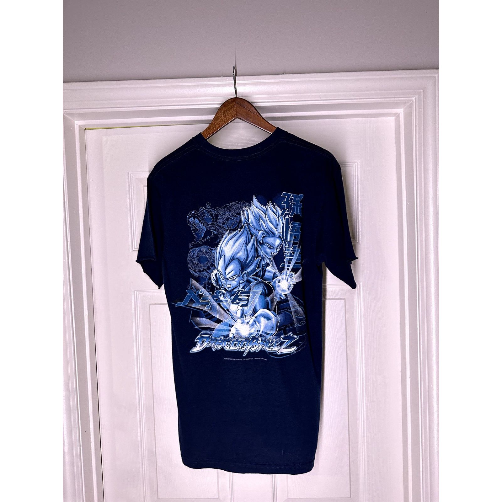 Vintage Vintage 2002 Dragonball Z Vegeta and Goku T Shirt Size M Size US M / EU 48-50 / 2 - 2 Thumbnail