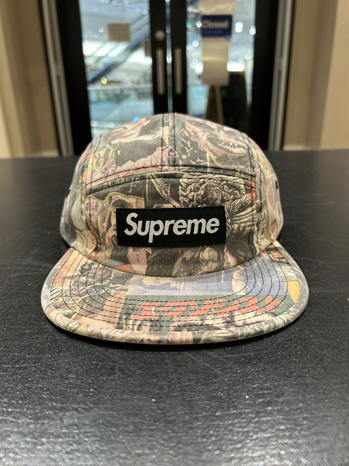 Supreme Supreme X The Exorcist Box Logo Camp Cap Size ONE SIZE - 1 Thumbnail