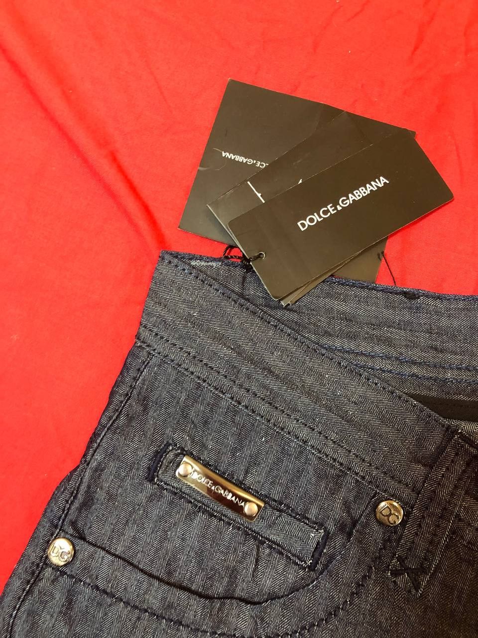 Dolce & Gabbana DOLCE & GABBANA distressed denim pants with logo Size US 33 - 5 Thumbnail