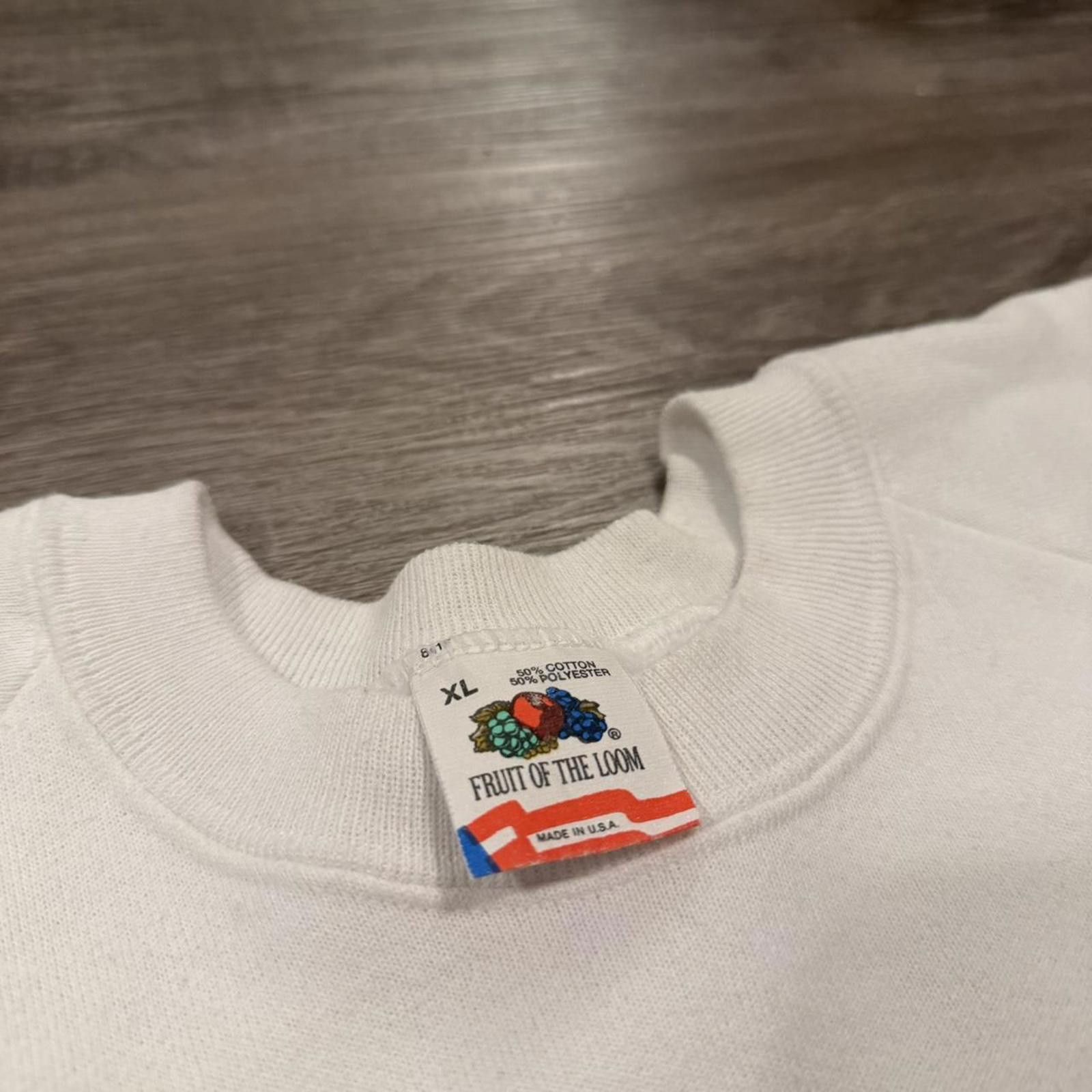 Fruit Of The Loom Vintage search and destroy football war crewneck sweatshirt Size US XL / EU 56 / 4 - 6 Thumbnail