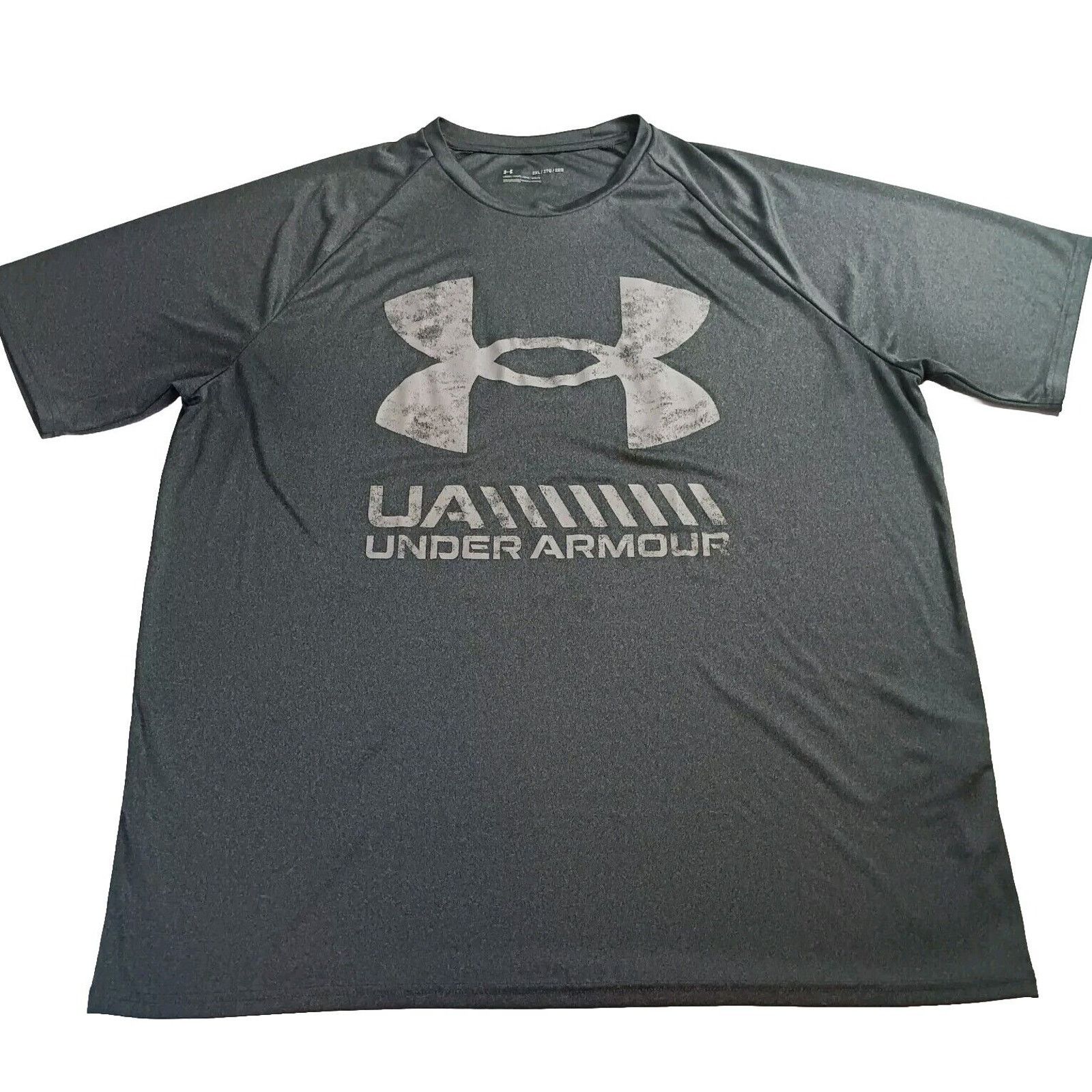 Under Armour Under Armour Shirt Men's 2XL Big Logo Wicking Crew Neck Tee Size US XXL / EU 58 / 5 - 1 Thumbnail