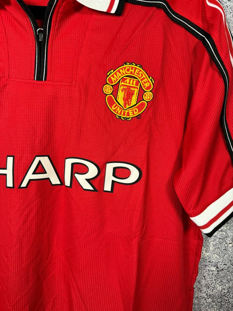 Other 90's Vintage Manchester United 1998 Soccer Jersey Large Size US L / EU 52-54 / 3 - 7 Thumbnail
