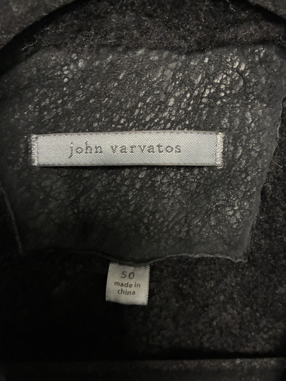 John Varvatos Asymmetrical Biker Shearling Jacket EU 50 USA 40 Size US M / EU 48-50 / 2 - 15 Thumbnail