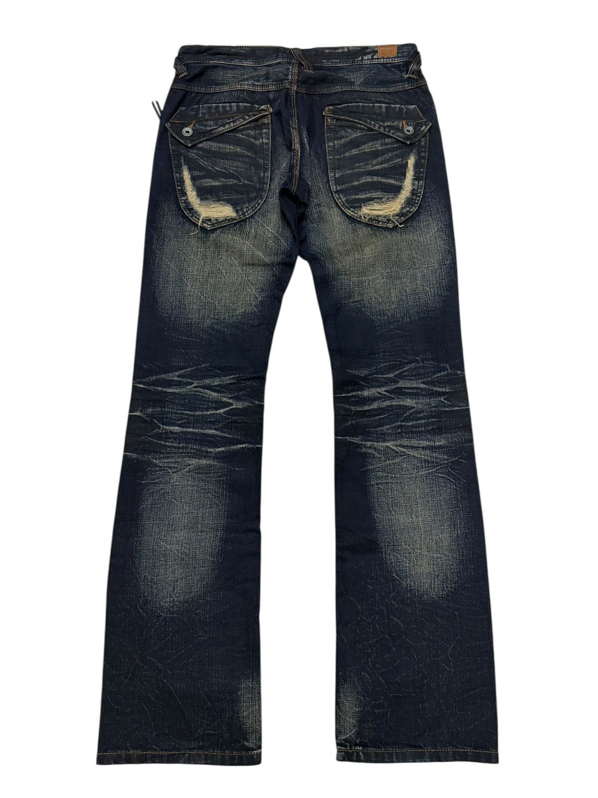 If Six Was Nine Flared Jeans Nicole Club Japan Boot Cut Denim Size US 29 - 8 Thumbnail