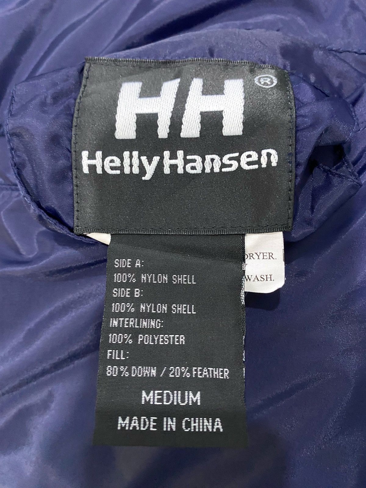 Helly Hansen × Vintage Helly Hansen Double Sided Puffer Down Reversible Jacket Size US M / EU 48-50 / 2 - 10 Thumbnail