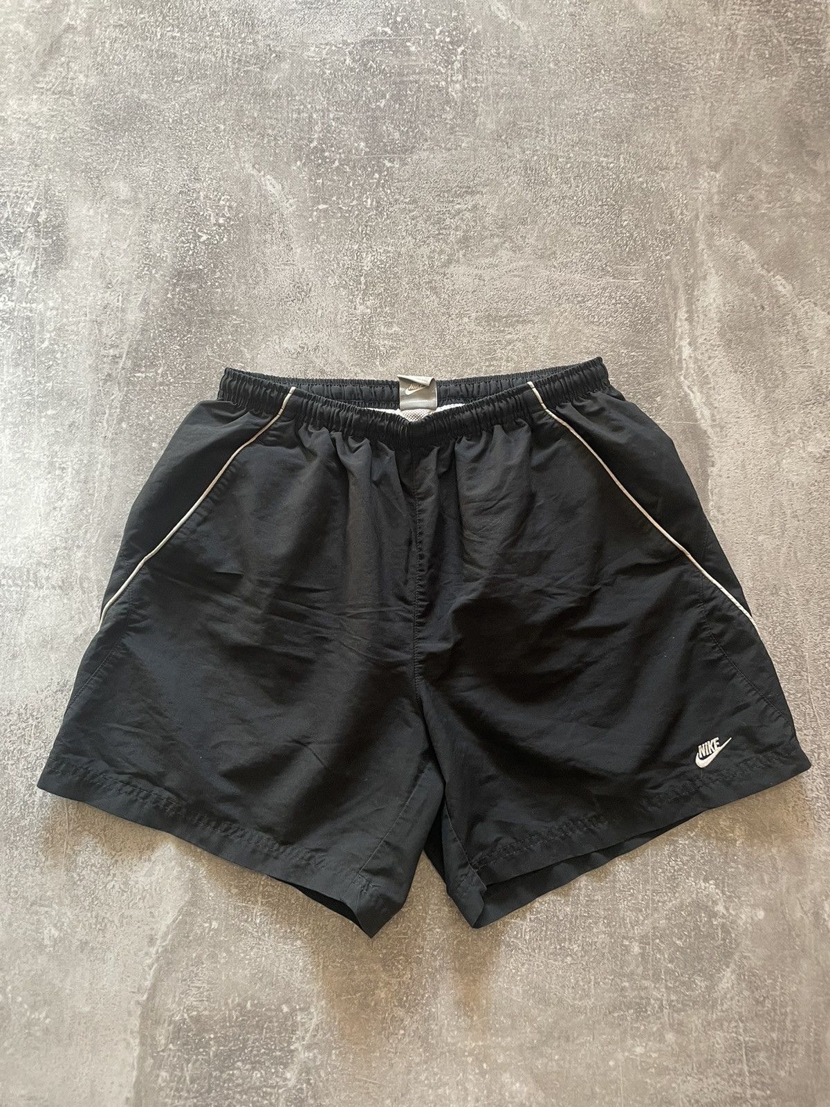 Nike × Vintage Vintage Nike Shorts Drill L Size US 32 / EU 48 - 1 Thumbnail