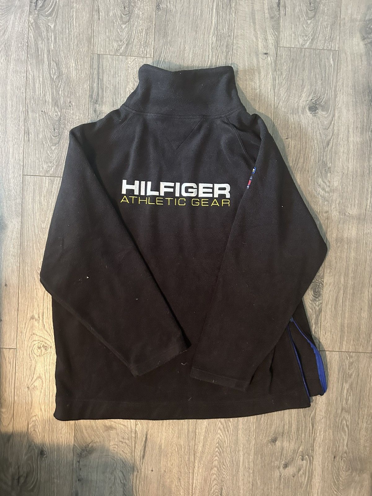 Tommy Hilfiger × Vintage Vintage Tommy Hilfiger Fleece Pullover Size US L / EU 52-54 / 3 - 5 Thumbnail