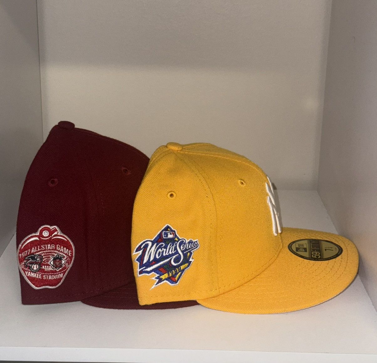 New Era Lot of 2 New Era New York Yankees 59FIFTY Fitted Hats Size ONE SIZE - 3 Thumbnail