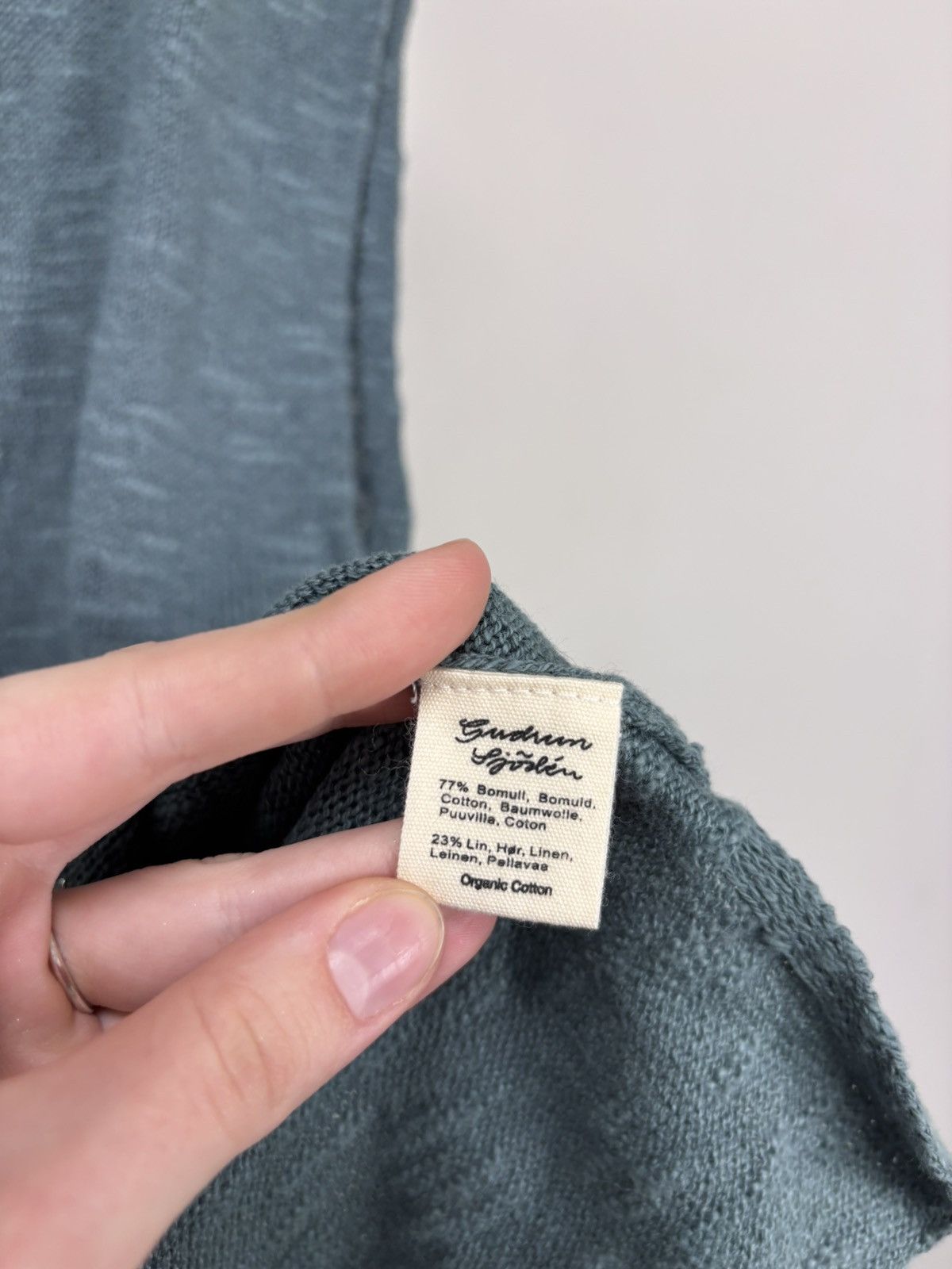 Gudrun Sjoden Gudrun Sjoden Women’s Cotton Linen Sleeveless Knit Top Size S / US 4 / IT 40 - 10 Thumbnail