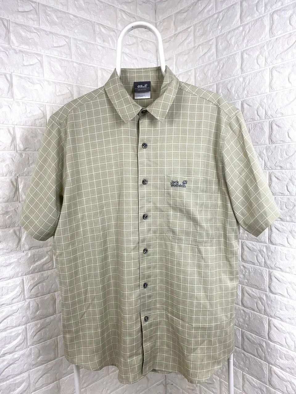 Jack Wolfskin Jack Wolfskin Mens Large Short Sleeve Shirt Travel Plain Size US L / EU 52-54 / 3 - 1 Thumbnail