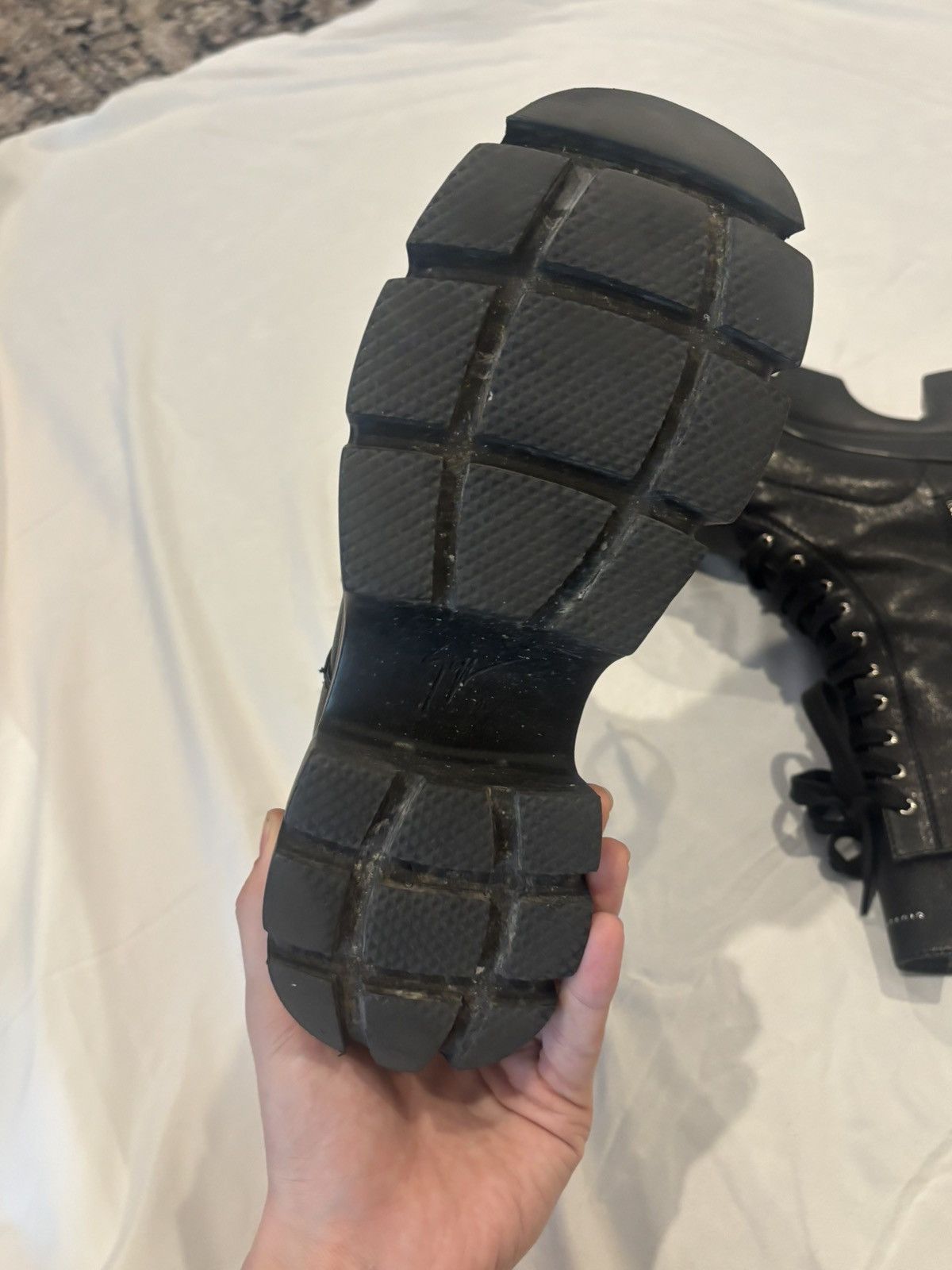 Giuseppe Zanotti Giuseppe Zanotti APOCALYPSE Combat Boots EU 40 Men's 7.5 Size US 10 / IT 40 - 13 Thumbnail