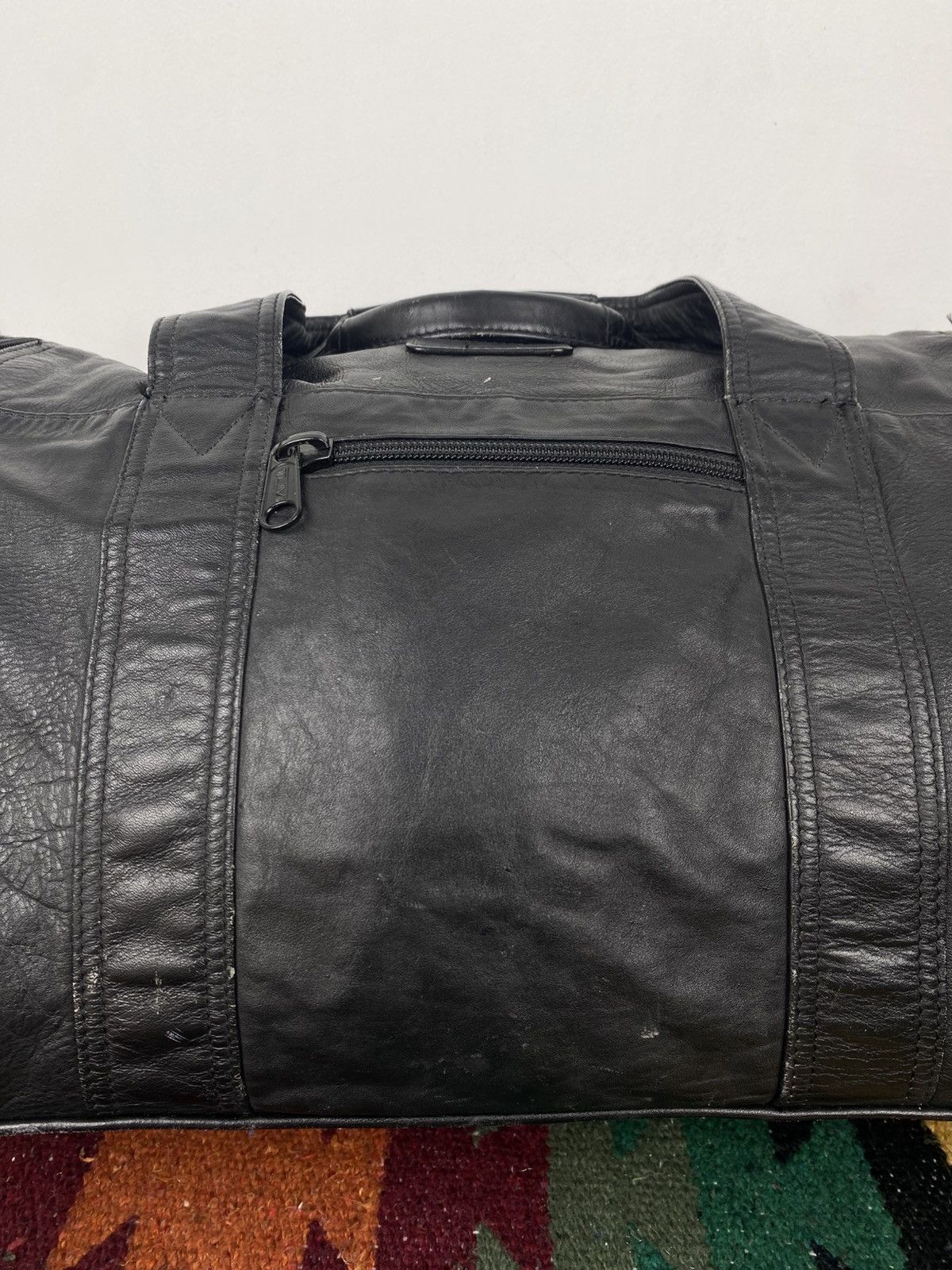 Tumi 2000’s Tumi Goat Patina Leather Duffle Bag Size ONE SIZE - 4 Thumbnail