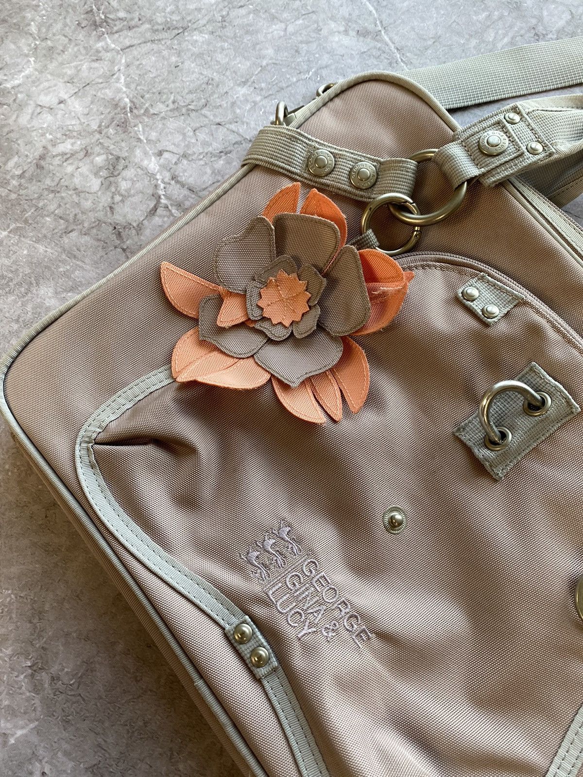 George Gina & Lucy × Vintage Vintage Y2K George Gina & Lucy GGL Flower Bag For Laptop Size ONE SIZE - 3 Thumbnail