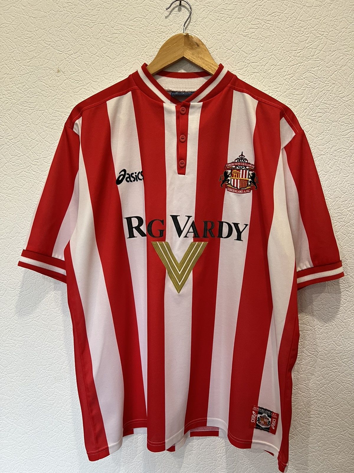 Asics Vintage Asics Sunderland 1999 2000 Home Shirt Soccer Jersey Size US L / EU 52-54 / 3 - 1 Thumbnail