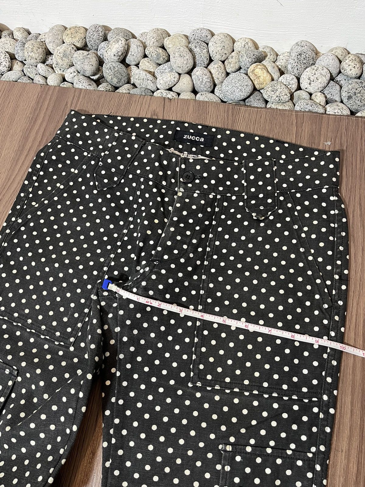 Zucca Zucca by Issey Miyake Polkadot Cargo Pants Size US 31 - 16 Thumbnail