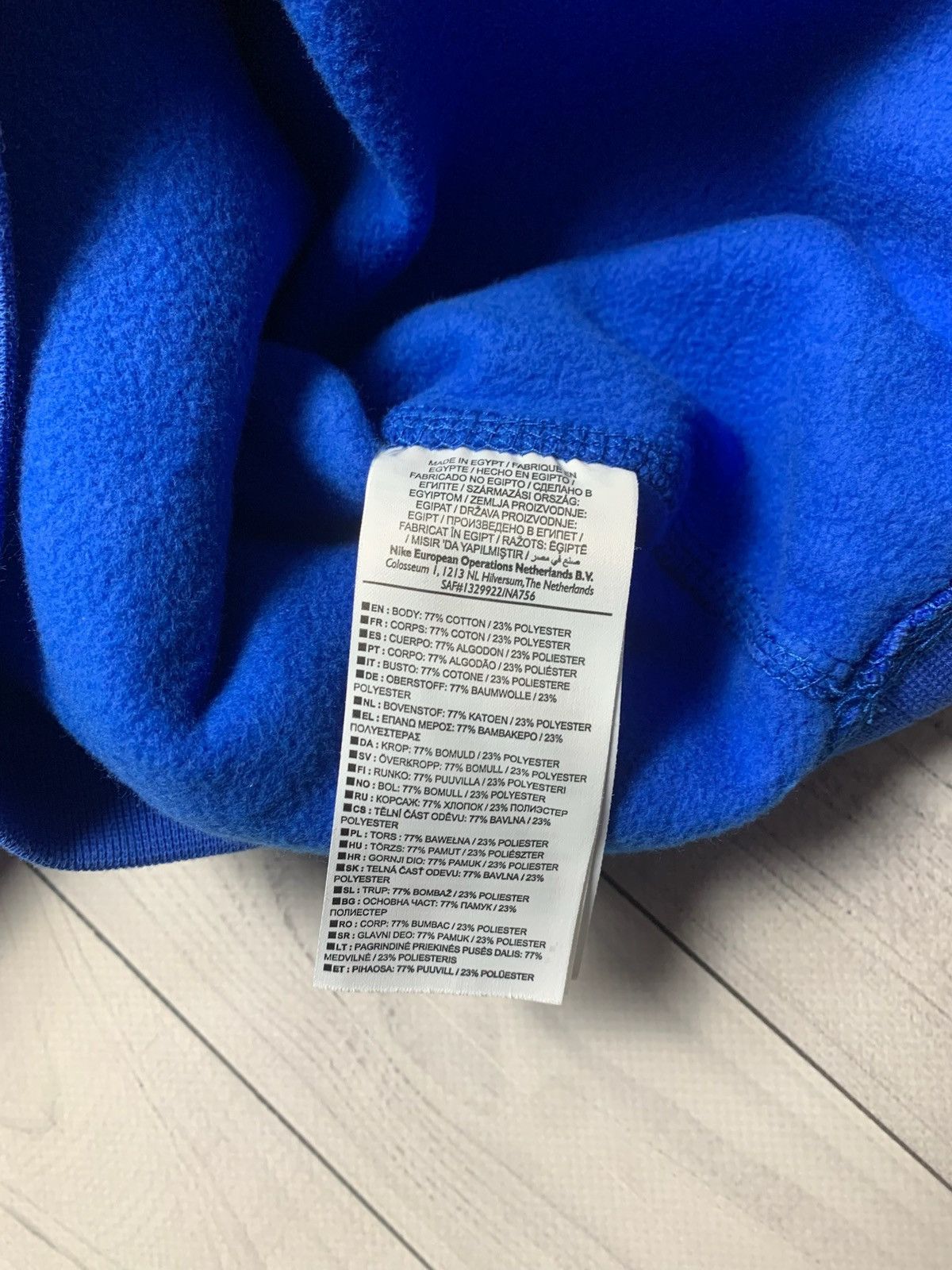Chelsea Soccer × Nike Vintage Nike Chelsea soccer sweatshirt logo blue Size US S / EU 44-46 / 1 - 7 Thumbnail