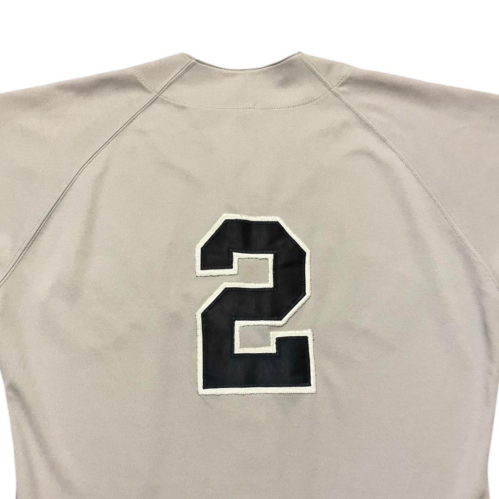 Russell Athletic VTG 90s Russell Athletic NY Yankees Derek Jeter 2 MLB JERSEY Size US L / EU 52-54 / 3 - 4 Thumbnail
