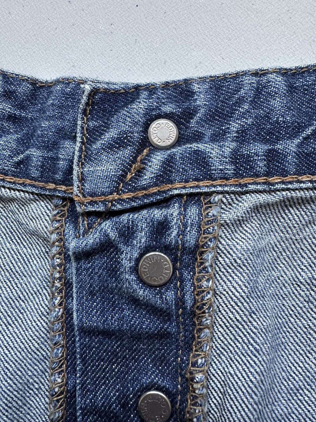 Edwin Edwin Salvedge Slim Tapered Denim Jeans Size US 29 - 9 Thumbnail