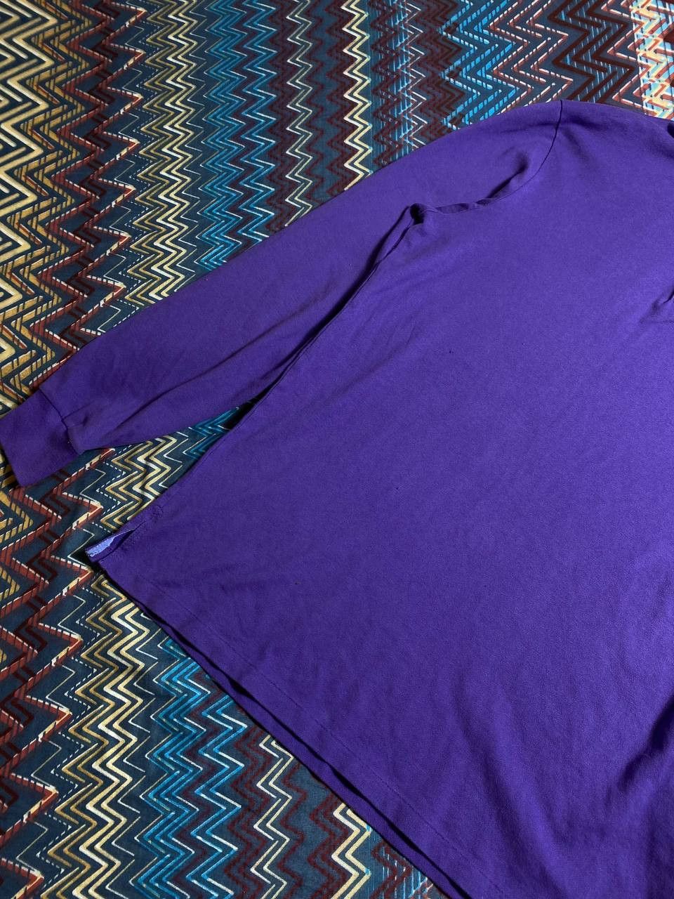 Polo Ralph Lauren × Vintage Polo Golf Ralph Lauren sweater jumper purple basic half Size US L / EU 52-54 / 3 - 11 Thumbnail