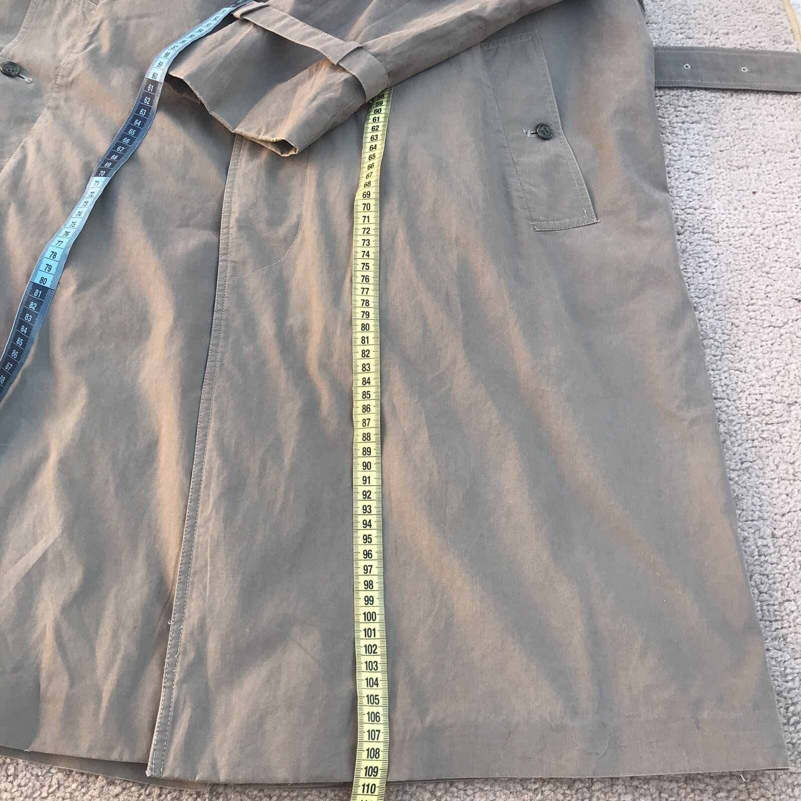 Burberry Burberry's Trench Coat NOVA CHECK VINTAGE overcoat KHAKI Size US L / EU 52-54 / 3 - 10 Thumbnail