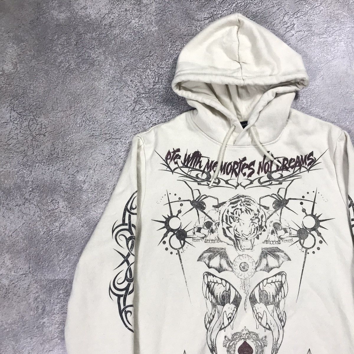 Vintage Vintage Y2K Occult Graphic Hoodie Grunge Dark Academia M Size US M / EU 48-50 / 2 - 4 Thumbnail