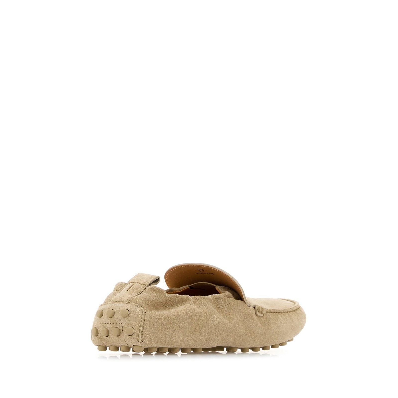 TOD'S Sand Brown Suede Loafers New & Authentic (Women's size