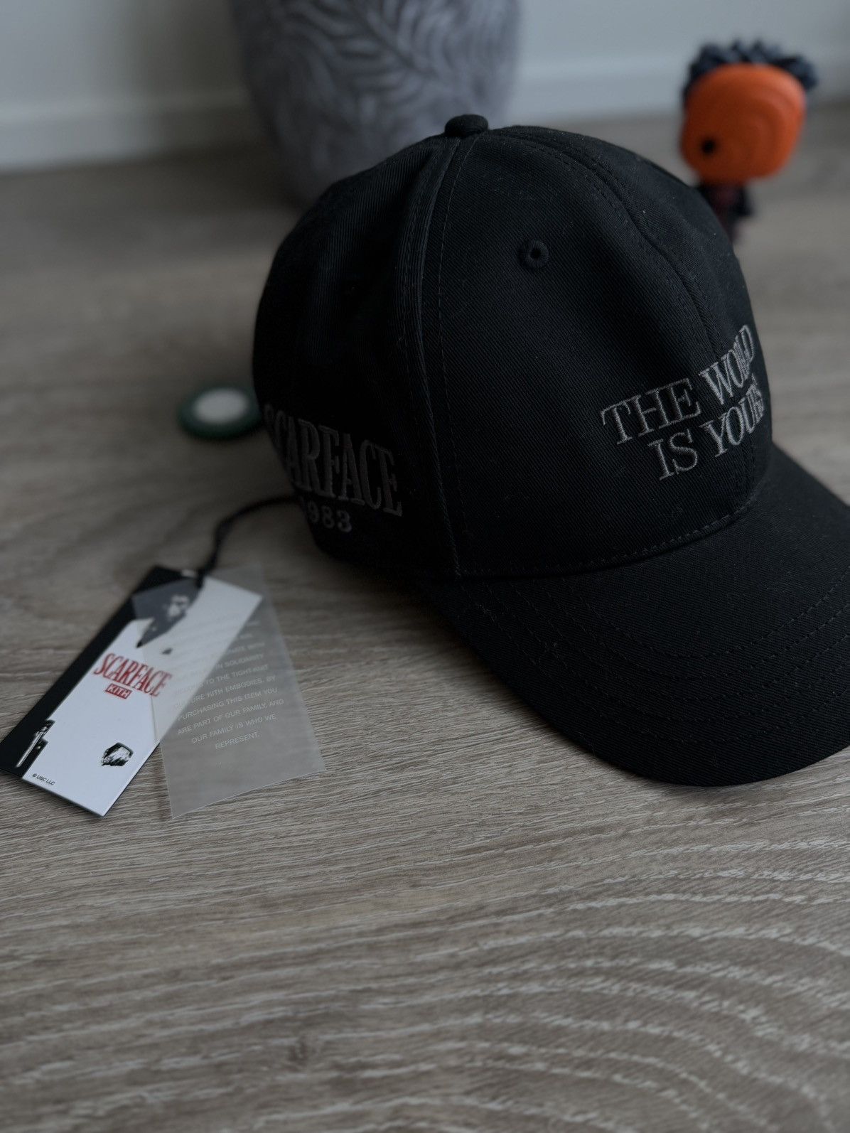 Kith Kith x Scarface Twill Tonal Aaron Cap “The World Is Yours” Size ONE SIZE - 3 Thumbnail