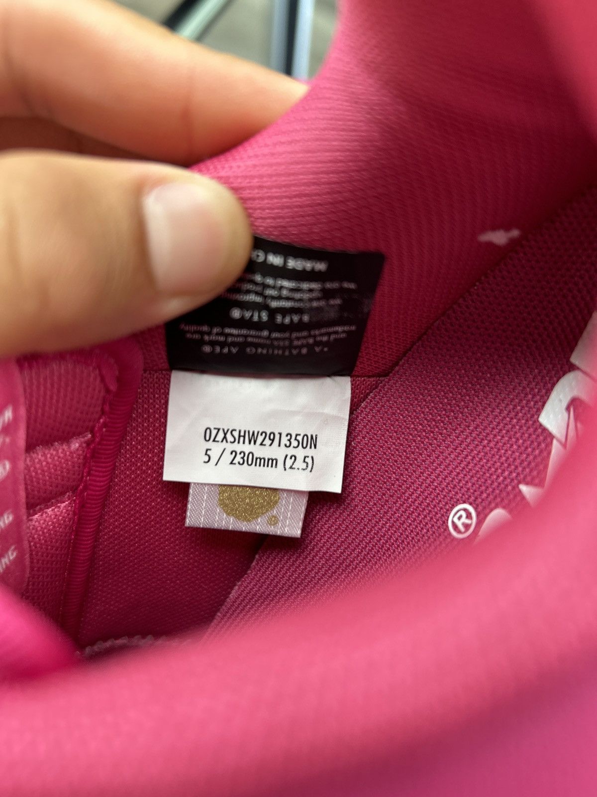 Bape BAPESTA #52 Size US 5 / EU 37 - 6 Thumbnail
