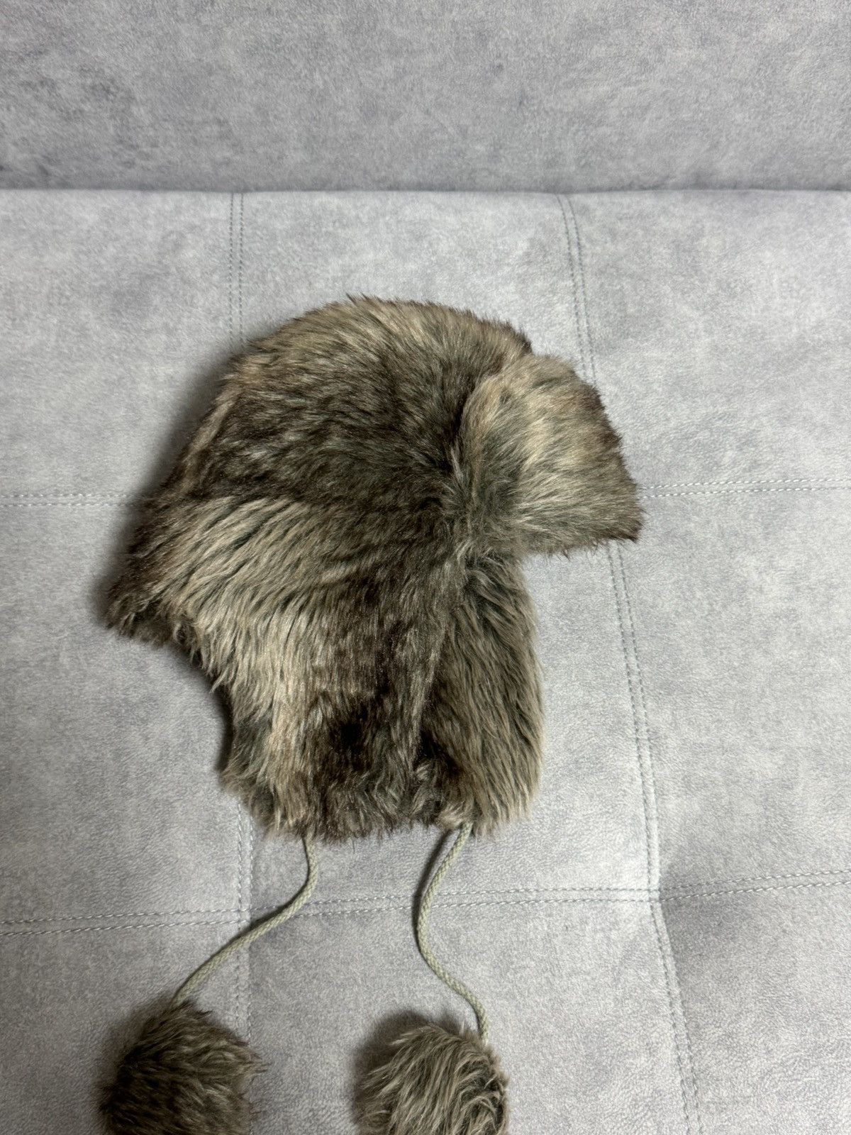 Hysteric Glamour × Vintage Vintage Hype Trapper Fur Y2K Fluffy Hat Ushanka Faux USA Size ONE SIZE - 4 Thumbnail