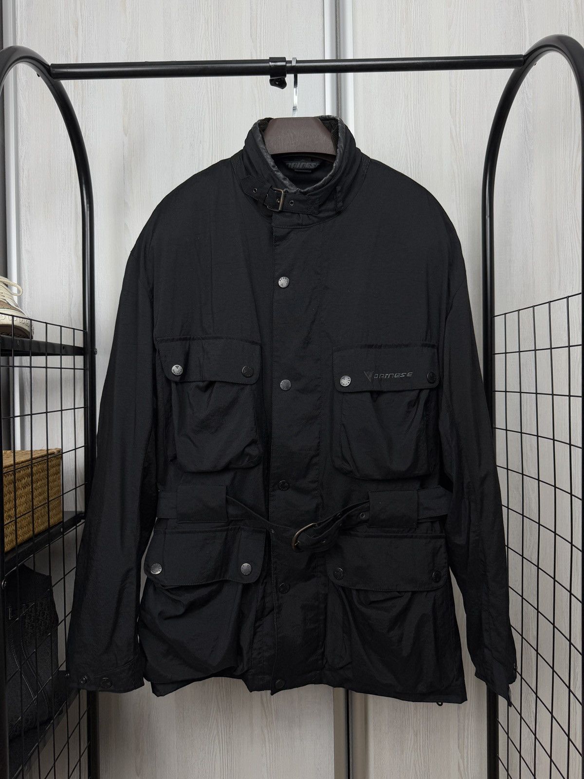 Dainese Dainese 2 in 1 black multipocket motorcycle jacket + vest Size US XL / EU 56 / 4 - 1 Thumbnail