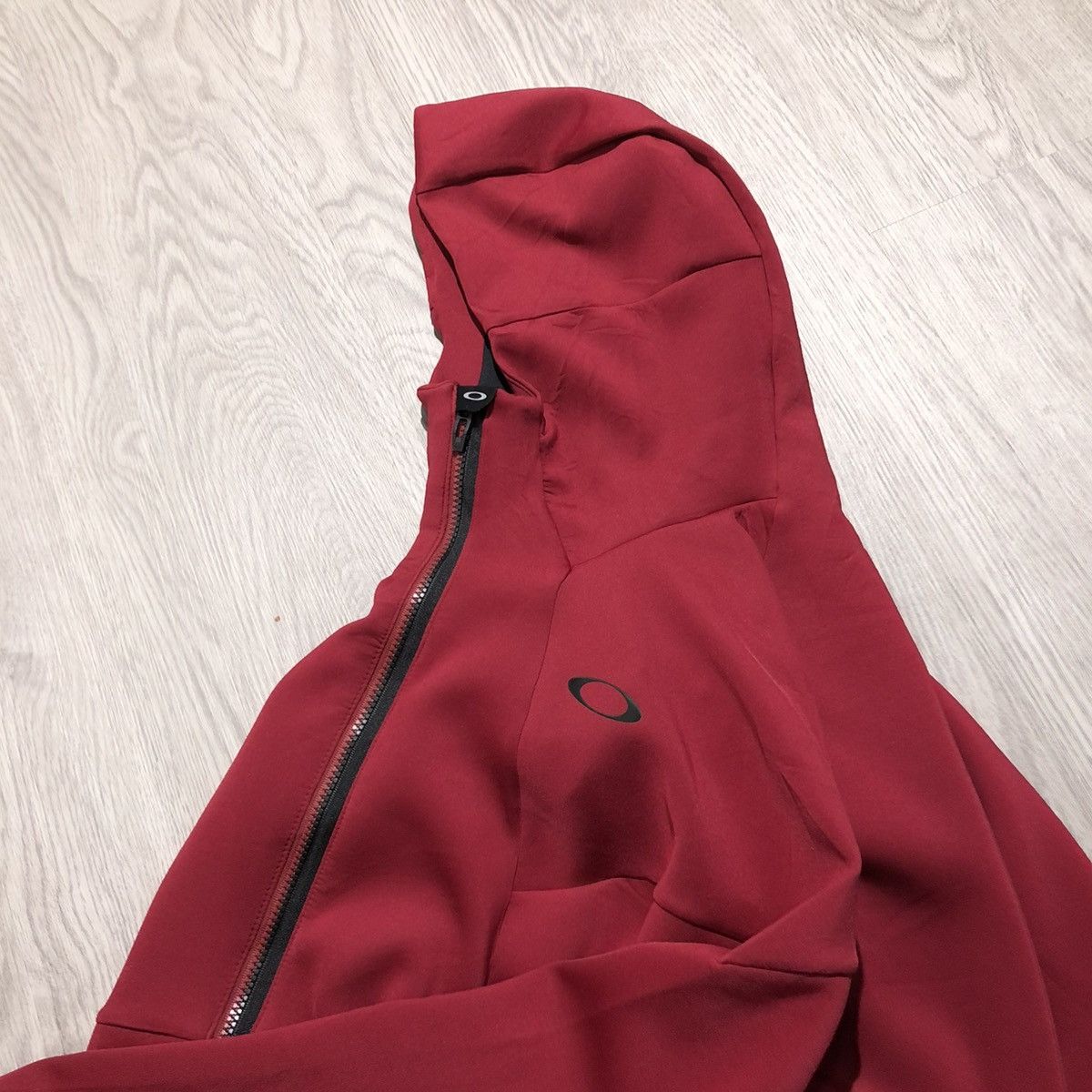 Oakley 2000s Oakley Logo Outdoor Tech Softshell Jacket Ziphoodie Size US L / EU 52-54 / 3 - 2 Thumbnail