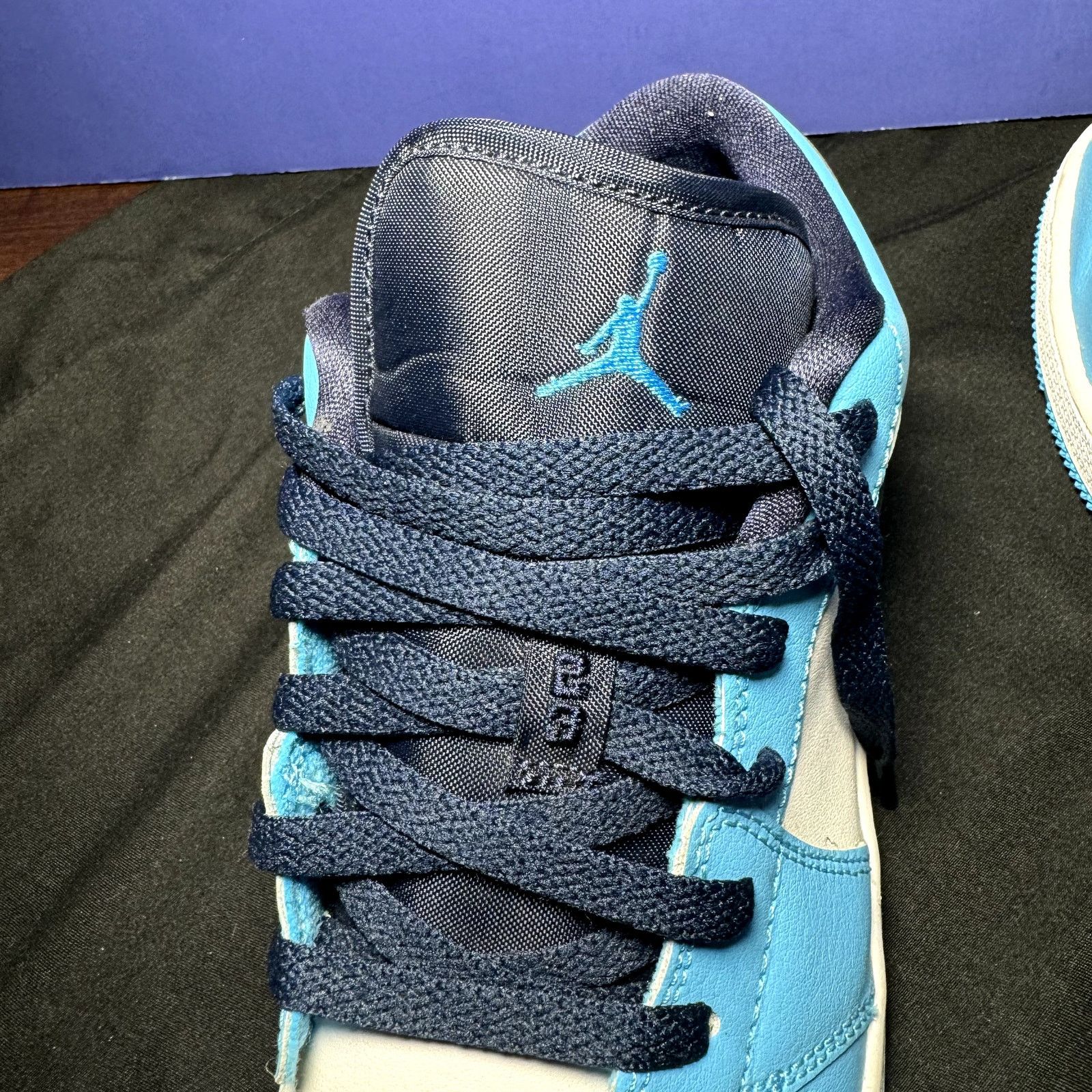 Jordan Brand × Nike Nike Air Jordan 1 Low GS UNC Men's Shoes - Size 5 Size US 5 / EU 37 - 5 Thumbnail