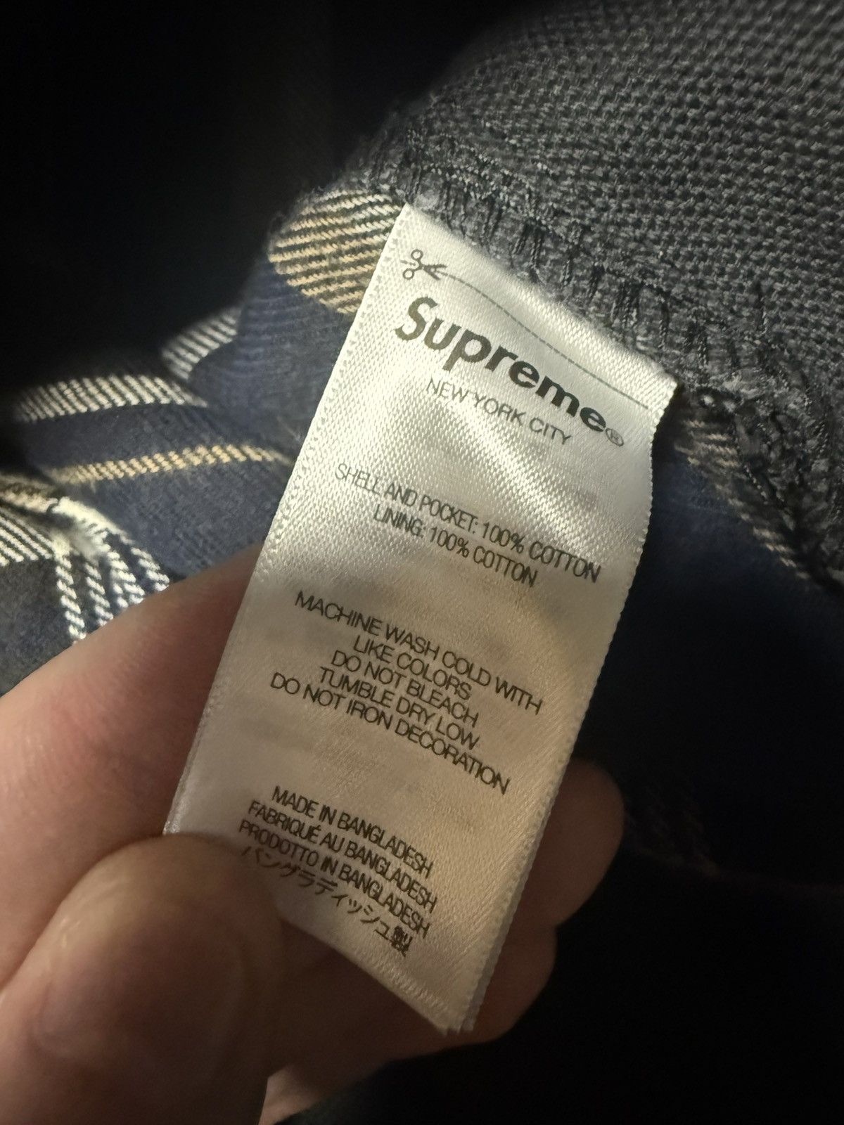 Dickies × Supreme Supreme dickies flannel lined cargo pants Size US 32 / EU 48 - 4 Thumbnail